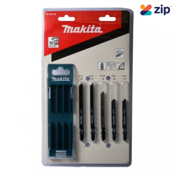 Makita B-44410 - 10 Piece in Case Combination Jigsaw Blade Set